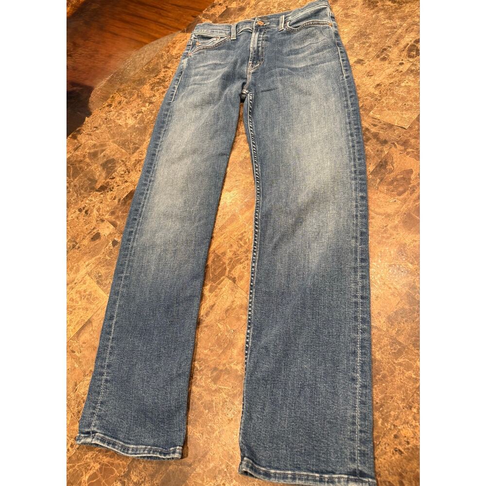 Mother The Mid Rise Rider Flood Jeans. - Picture 2 of 8
